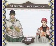 緑間真太郎＆赤司征十郎 キャラふせん 「黒子のバスケ キャンドルナイトクリスマス in J-WORLD TOKYO」 ミニゲーム クリスタルくじ C賞