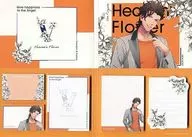 桐生院梵二折紙便籤Heaven's Flower Ver."歌之☆王子殿下♪♪HE★VENS GARDEN第2彈>