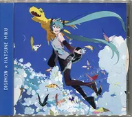 DIGIMON ADVENTURE × Hatsune Miku Collaboration CD-type memo "Digimon Adventure Adventure ×VOCALOID"