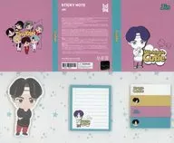 ジン スティッキーノート(付箋) 「TinyTAN」