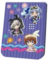 05.レヴィ＆ディアーチェ＆シュテル(イースターver.) ミニキャラ レザーフセンブック 「魔法少女リリカルなのはシリーズ」