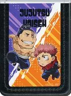 Mini Character "MAPPA × TSUTAYA TV Anime Original Art Collection Release Memorial Jujutsu Kaisen Mini Anime Original Art Exhibition Vol. 2" Drawing of Kojo Yujin & Todo Aoi レザーフセンブック "