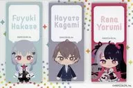 Hakase Fuyuyuki & Yoru Kanna & Kagami Hayato Ver. Pasuchara Stand Sticky Note "Virtual YouTuber Nijisanji"