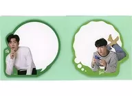 ガン(アタパン・プーンサワット)＆オフ(ジュンポン・アドゥンキッティポーン) 付箋ブック2種セット 「GMMTV EXHIBITION in JAPAN」