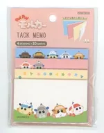 B ブロック付箋 「PUI PUI モルカー」