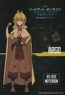 アルゴ オリジナルA5ノート 「劇場版 ソードアート・オンライン -プログレッシブ- 冥き夕闇のスケルツォ×キリンビバレッジ」 イオン限定まとめ買いキャンペーン