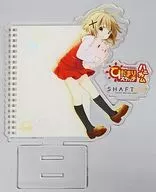 Yuno & シャフテン Chan Acrílico Memo Stand "Hidamari Sketch x Honeycomb x Shaftten"