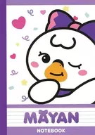 MAYA B5 NIZOO Note MAYAN "『 NiziU Live with U 2022" Burn it Up "』 Opening Anniversary Online KUJI" D Prize