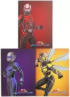 Original Notebook Set (3 Notebook Set) "Ant-Man & Wasp : クアントマニア" Present Application Winner