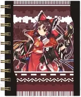 Tsukisengata Sherman Hakurei Reyume Mini Notebook "Toho LostWord"