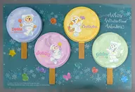 集合 メモセット(4個セット) 「ダッフィー＆フレンズのホワイト・ウィンタータイム・ワンダーズ」 東京ディズニーシー限定