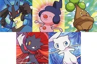 集合 ミニメモセット(5個セット) 「劇場版 ポケットモンスターアドバンスジェネレーション ミュウと波導の勇者ルカリオ」