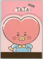 TATA (Buoy) die-cut Mini Memo "BT21"