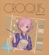夕陽リリ クロッキーブック 「バーチャルYouTuber にじさんじ NIJI GRAFFITI 2 グッズ」
