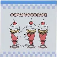 Hanamaru Ghost (Blue) Square Memo "Sanrio Character Connectors"