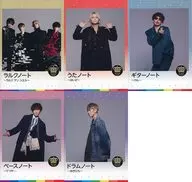 ken Produced A4ラルクノートセット(5冊セット) 「L’Arc～en～Ciel LIVE 2025 hyde BIRTHDAY CELEBRATION -hyde 誕生祭-」