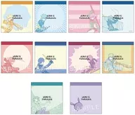 全10種セット 「ワールドトリガー トレーディングスクエアメモ Mixing Colors」