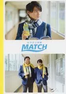Sho Hirano & Genichiro Tenryu MATCH Original B5 Note Vitamin Carbonate MATCH Winter Vitamin Support Campaign Winner
