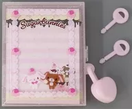 シュガーバニーズ 鍵付きケース＆メモセット Y2K 第3弾 ホイップデコ 「サンリオキャラクターズ」