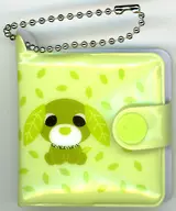 リョク(お座り) 「お茶犬 ミニウォレット風メモ」