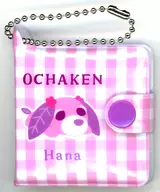 ハナ(伏せ) 「お茶犬 ミニウォレット風メモ」