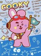 COOKY(ジョングク) オリジナルラッキーノート 「BT21×アリナミン製薬」 アリナミン BT21 ずっと、元気に!キャンペーン アリナミンドリンク10本箱購入特典