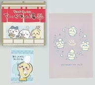 集合(のれん) ステーショナリー(メモ) 「一番くじ ちいかわ ～なんかほっこり ちいかわの湯～」 G賞
