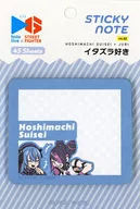 星街すいせい＆ジュリ ふせん 「CAPCOM CAFE×ストリートファイター6×バーチャルYouTuber ホロライブ 第2弾」