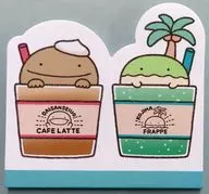 ドリンク ダイカットメモ帳 「タイトーくじ なんでもいきもの」 F賞