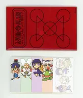 集合(キッド他) ケース付き付箋セット 「DMMくじ 原作『金色のガッシュ!!』」 C賞