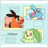 チコリータ＆ポカブ＆ワニノコ ステーショナリーコレクション(ポップアップメモ) 「2025 Pokemon Collection くじ ～Let’s Go for a Walk!～」 H賞