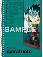 緑谷出久 A6スパイラルノート 「僕のヒーローアカデミア」