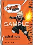 爆豪勝己 B5スパイラルノート 「僕のヒーローアカデミア」
