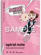 麗日お茶子 B5スパイラルノート 「僕のヒーローアカデミア」