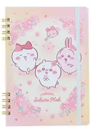 サクラ B6Wリングノート Sakura Pinkシリーズ 「ちいかわ」