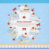 スカイブルーチェリーケーキ スイートケーキコレクション スクエアメモ 「サンリオキャラクターズ」