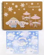8.シナモン＆ミルク(A柄) スクラップブック 「サンリオ当りくじ シナモロール当りくじ(2025年12月)」