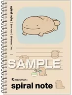 4.大さんせいうお A6スパイラルノート 「なんでもいきもの」