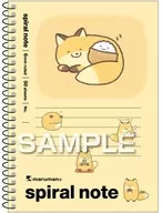 6.だめぎつね A6スパイラルノート 「なんでもいきもの」