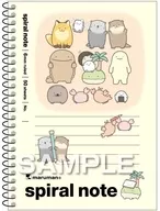 8.集合 A6スパイラルノート 「なんでもいきもの」