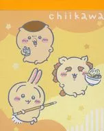 うさぎ＆シーサー＆くりまんじゅう ミニメモ帳3 「ちいかわ なんか小さくてかわいいやつ」