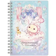 A柄 ぬくもり泡沫シャボンの夜にテーマ B6SPノート 「センチメンタルサーカス」