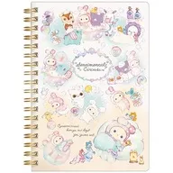 B柄 ぬくもり泡沫シャボンの夜にテーマ B6SPノート 「センチメンタルサーカス」