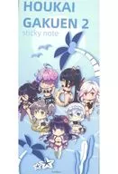 集合(ブルー) 夏日泳装Q版便利貼 「崩壊学園2」 中国限定