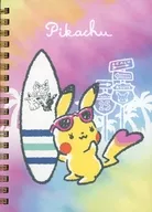 ピカチュウ(サーフボード) POKEMON LOVE ITS’DEMO B6リングノート 「ポケットモンスター×ITS’ DEMO」