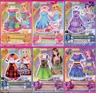 全6種セット アイカツ!カードメモ帳コレクション 「一番くじ アイカツ!～私のアツいアイドル活動!～」 F賞