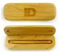 Aska Wooden Ballpoint Pen & Wooden Case 「 Aska CONCERT TOUR ID 」