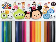 総柄(背景TSUM) プレミアムカラーペンシルセット 「ディズニー TSUM TSUM -ツムツム-」