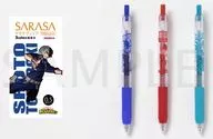 轟焦凍 サラサクリップカラーボールペン3本セット 「僕のヒーローアカデミア」