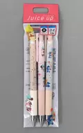 Disney Character Chter (Ice) Juice Up 0.4 Gel Ink Ballpoint Pen Set (3-piece Set) [Disney] Disney Store Limited